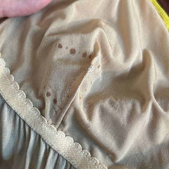 Missoni dress mini ruffles criss cross straps orange yellow brown size 40 - Picture 9 of 16